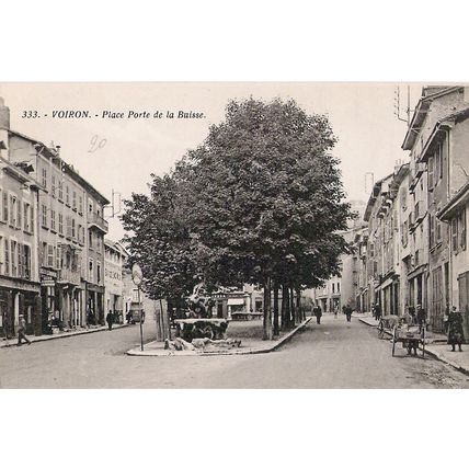38 - Voiron - PLACE PORTE DE LA BUISSE