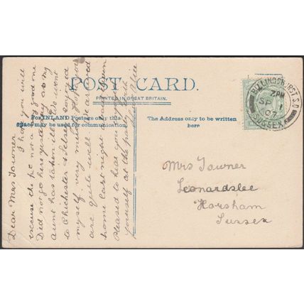 East Street, Littlehampton, Sussex, 1907 - Postcard