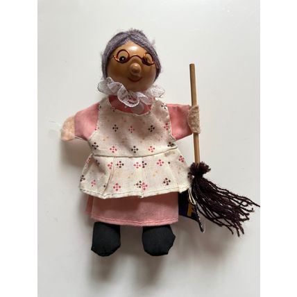 FINGER PUPPET - GRANNY (FIESTA CRAFTS)