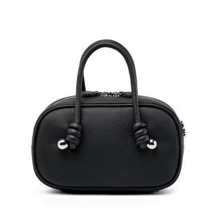 Genuine Leather Women Handbag Purse Top Handle Shoulder Crossbody Bag Black