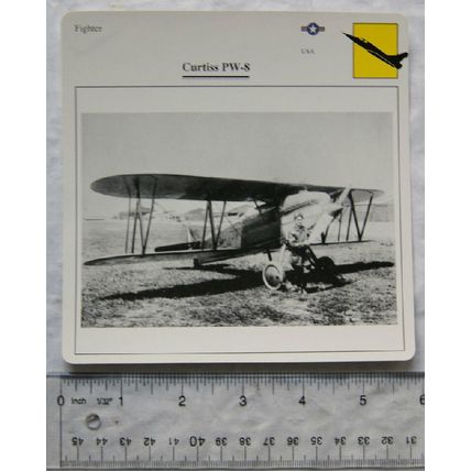 Curtiss PW-8 - USA - Fighter - Collectors Club Card
