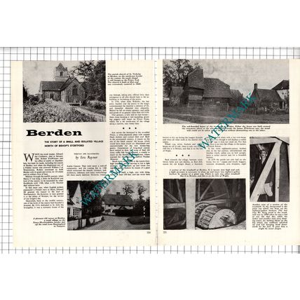 Berden Essex - 1964 Article