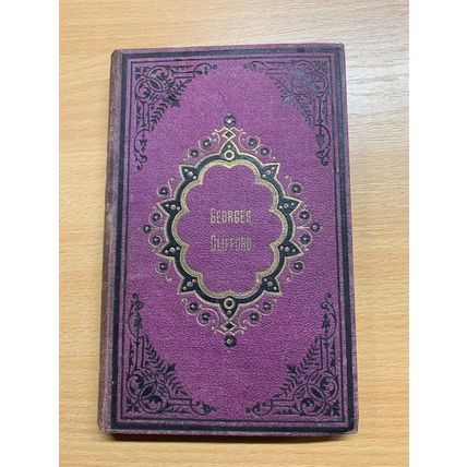 RARE* 1873 "GEORGES CLIFFORD" FRENCH TEXT ILLUSTRATED FICTION BOOK (P4)