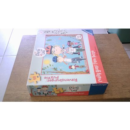 CHARLIE AND LOLA Really Giant Floor Puzzle Jigsaw (60 Large Pieces) 2008