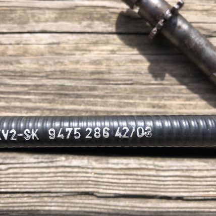 Volvo Emergency / Parking Brake Cable 9475286 + Right Star Wheel C70 V70 S70