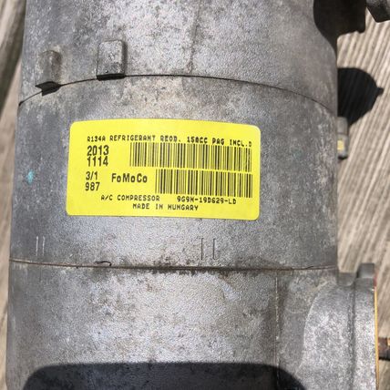 Land Range Rover LR2 Evoque A/C Compressor OEM 2.0L 91k Miles Tested