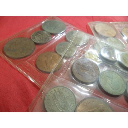 3 x 1953 Elizabeth II coin sets - scarce.
