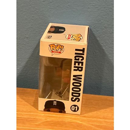 Funko Pop! Golf - Tiger Woods #01 Facsimile Laser Autographed (Box & Protector)
