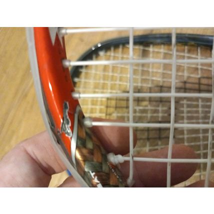 Prince Triple Threat and Power Ring Quantum Squash Rackets [Both Have Damage]
