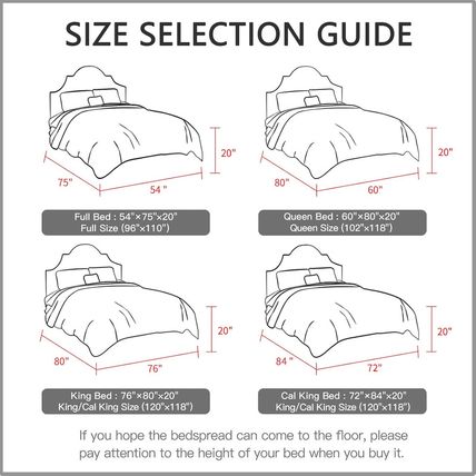 CHIXIN Oversized Bedspread Coverlet Set King Size - Lightweight Bedding Cover -
