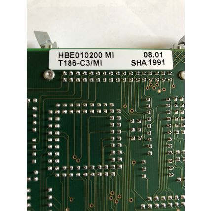 HEUFT HBE010200 MI CPU3 MULTI IO CARD T186-C3,HBE10200 CIRCUIT BOARD,FM