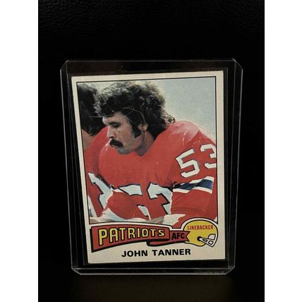 John Tanner #294 | 1975 Topps Football Trading Card