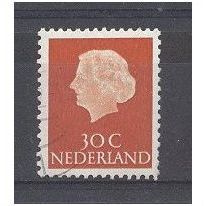 Holland.SG780a 30c Queen Juliana (Orange).Fine Usd.nb11