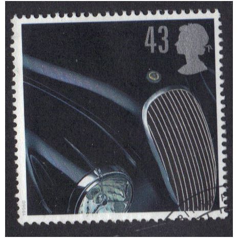 GB QEII 1996 Classic Sports Cars 43p Jaguar XK120 Used SG 1948 Sc 1706 stamp