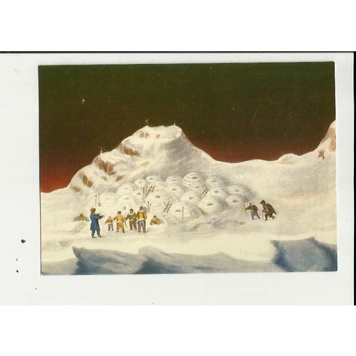 ARCTIC EXPEDITION 1829-33 North Hendon Art Postcard by Polar Research Institute