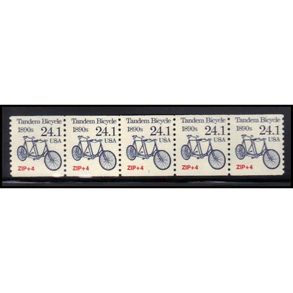 2266 24.1c Tandem Bicycle Fine MNH Dry Gum PNC 1/5 X1361