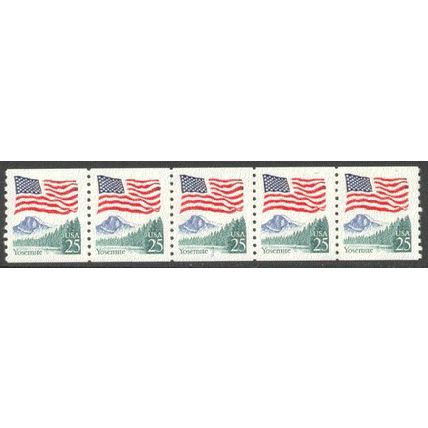 2280a 25c U.S. Flag Fine MNH PNC 9/5 R0495