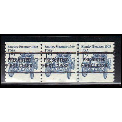 2132a 12c Stanley Steamer Very Fine MNH Dry Gum PNC 2/3 Gap 1L PA2667