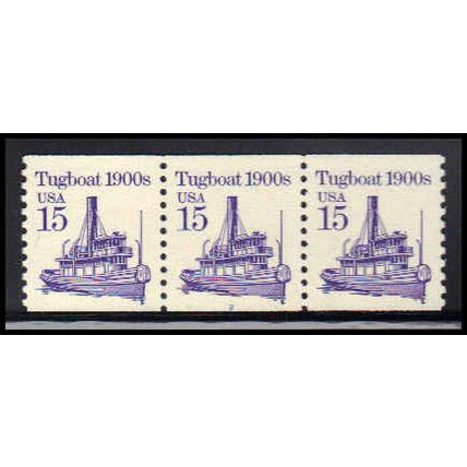 2260 15c Tugboat Very Fine MNH Dry Gum PNC 2/3 PA2805