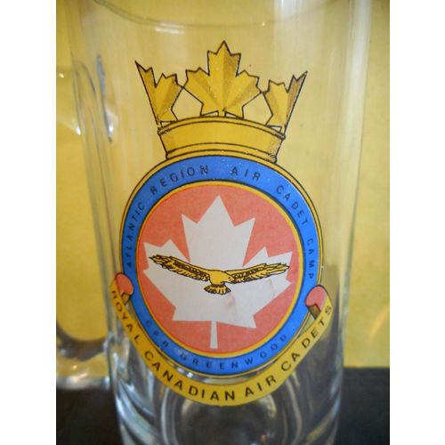 Royal Canadian Air Cadets Beer Mug,Atlantic Region Air Cadet Camp,CFB Greenwood