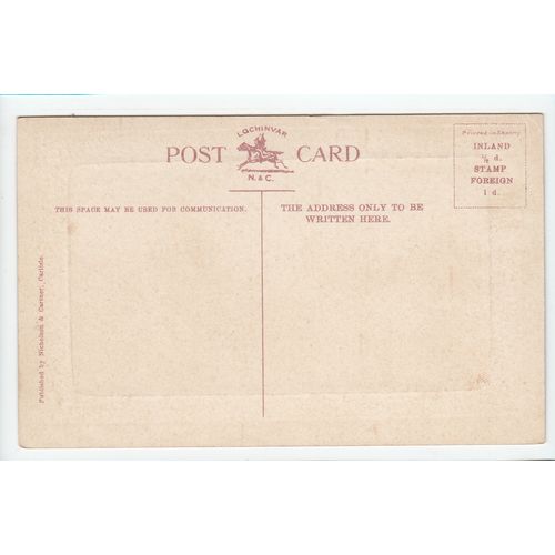 A Runaway Carriage at Gretna Green Toll Bar Postcard