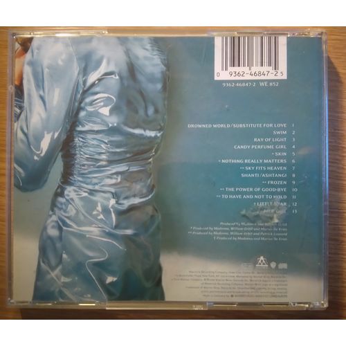CD: Madonna, Ray Of Light: 1998