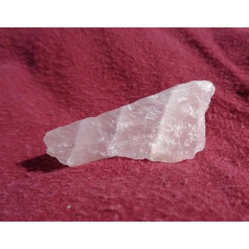 F Rose Quartz Raw Crystal Gemstone Metaphysical Energy Work Meditation