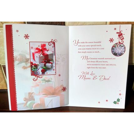 Christmas Cards - Mum & Dad