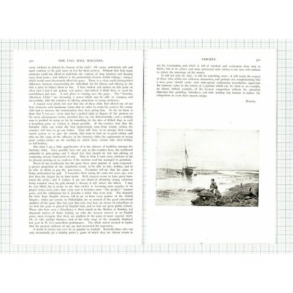 (5969) Cricket Harris - 1897 Article
