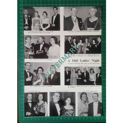 (27) Institute Marketing Ladies Hull Hewitt Needler Masterman Moulson - 1966