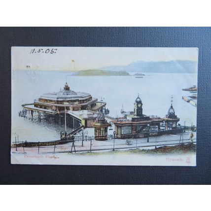Promenade Pier, Plymouth, Devon Postcard