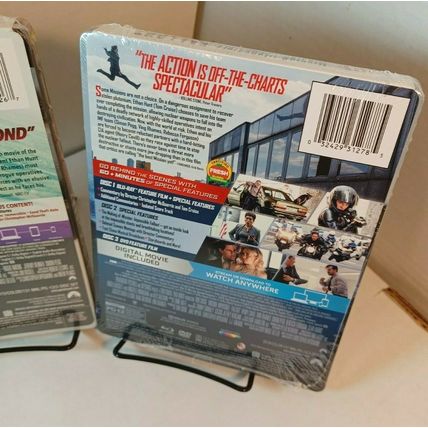 Mission Impossible 5 and 6 Steelbooks (Blu-ray+DVD+Digital) NEW - Box Shipping