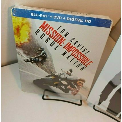 Mission Impossible 5 and 6 Steelbooks (Blu-ray+DVD+Digital) NEW - Box Shipping