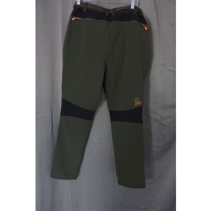 Superbhunt Men's Softshell Tech Outdoor Hunting, Hiking, Pants 2XL Olive Green