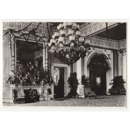 The White House USA American President Victorian Photo Postcard