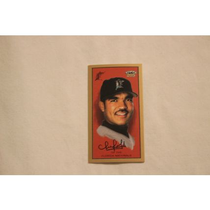Uguetth Urbina 2003 Topps 205 POLAR BEAR MINI NO. 313