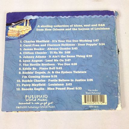 Putumayo Presents Louisiana Gumbo - 2000 - CD - Used
