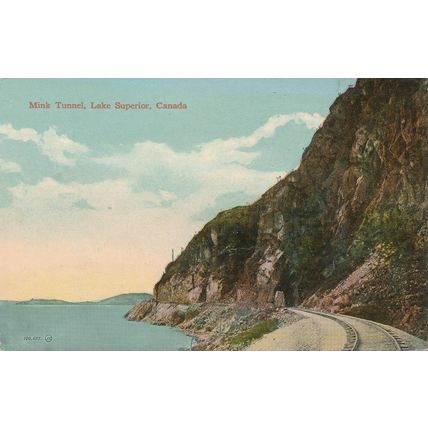 PC18727 Mink Tunnel. Lake Superior. Canada