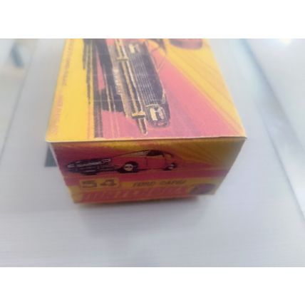 Matchbox - No54 Ford Capri Replica / Repro Box