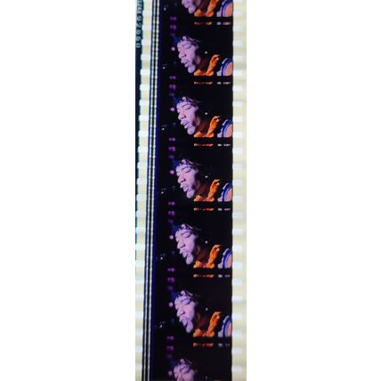 Jimi Hendrex. Pk MTP - A011k . 1 STRIP OF 5 - 35MM FILM CELLS. A very rare strip