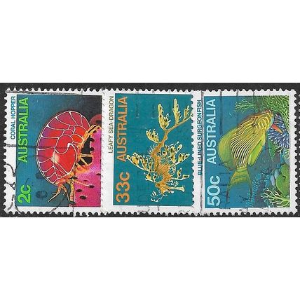 1984/1986 3 different values - fine used (o)