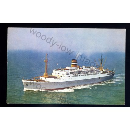 LS3241 - Holland-America Liner - Maasdam - postcard