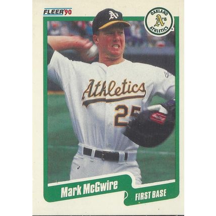 1990 FLEER MARK MCgWIRE #15