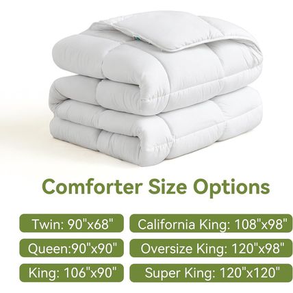 L LOVSOUL down Alternative Comforter King Size Duvet Insert,All Season Duvet Ins