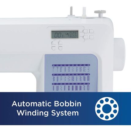 Brother CS5055 Computerized Sewing Machine, 60 Built-In Stitches, LCD Display, 7