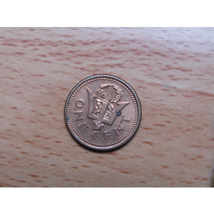 Barbados 1992 1 Cent Coin