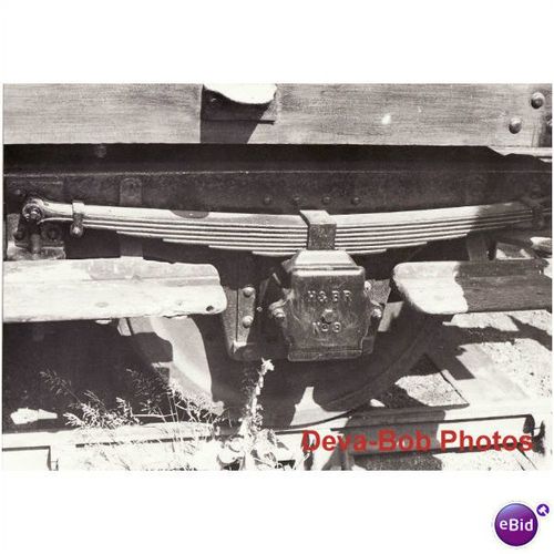 Railway Photo Hull & Barnsley Brake Van Axle Box Wagon