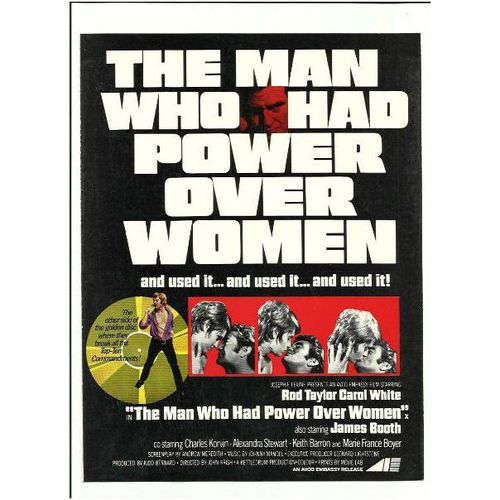 THE MAN WHO HAD POWER OVER WOMEN Rod Taylor, Carol White 1970 Synopsis
