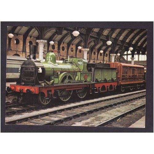 NORTH EASTERN RAILWAY "910" CARD No 29 STAMPED FDI USED