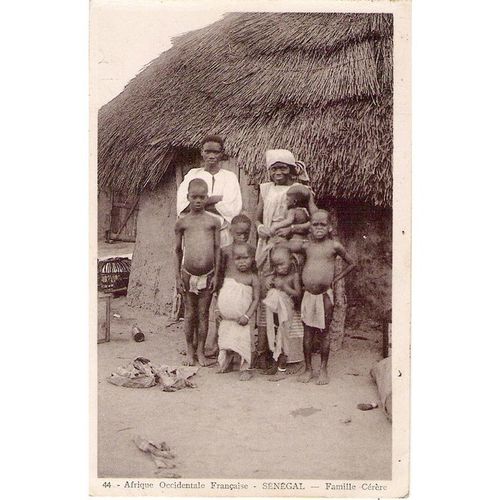 CARTE POSTALE - AFRIQUE NOIRE - FAMILLE CERERE